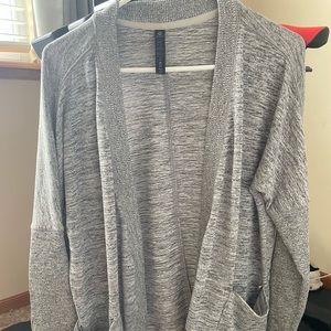 Light gray women’s sweater